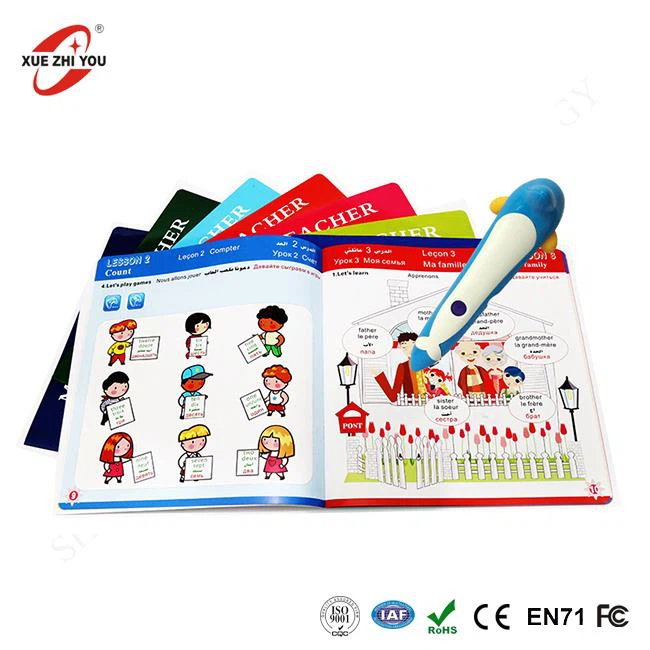 Ljudläsningsböcker Talande penna