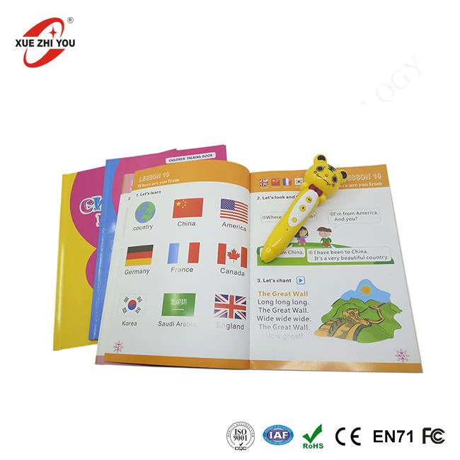 Barn Utbildningsleksak Läs Läs Penna