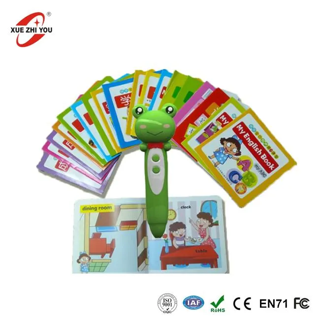 Barn som lär sig prata penna