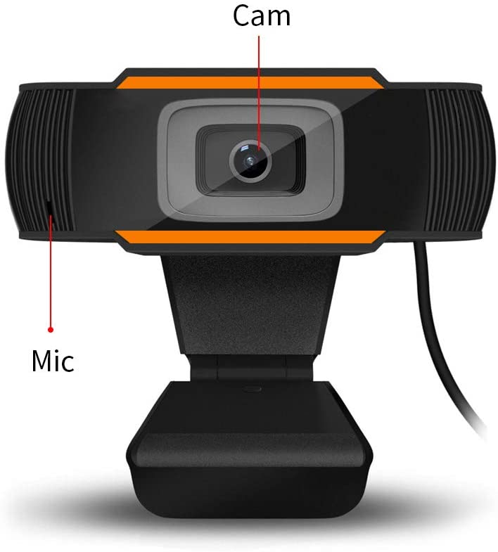 110 grader vidvinkel 30fps HD 1080P Webcam USB-datorkamera