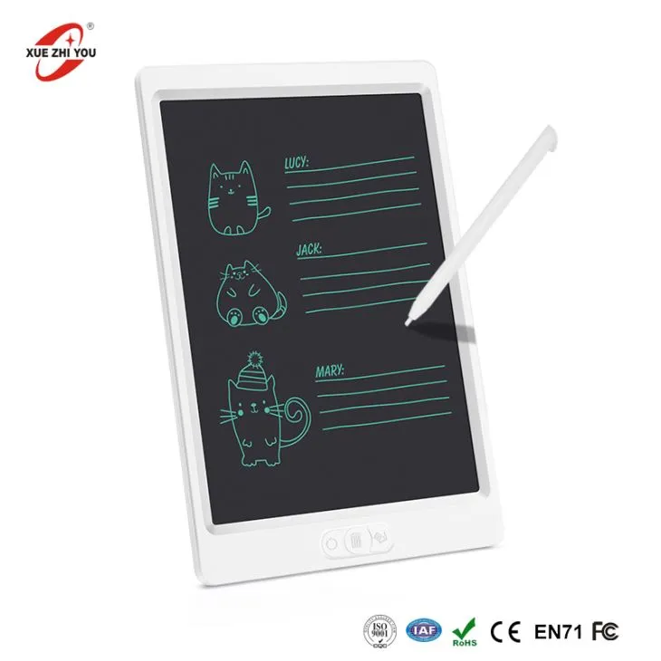 Barn med delvis radergummi radera 10 tums LCD-surfplatta / kort