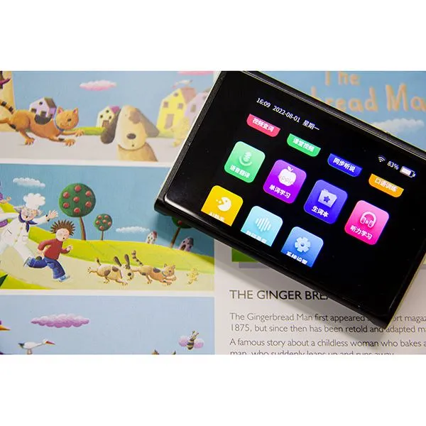 Portable Electronic Reader Language Dictionary Translator