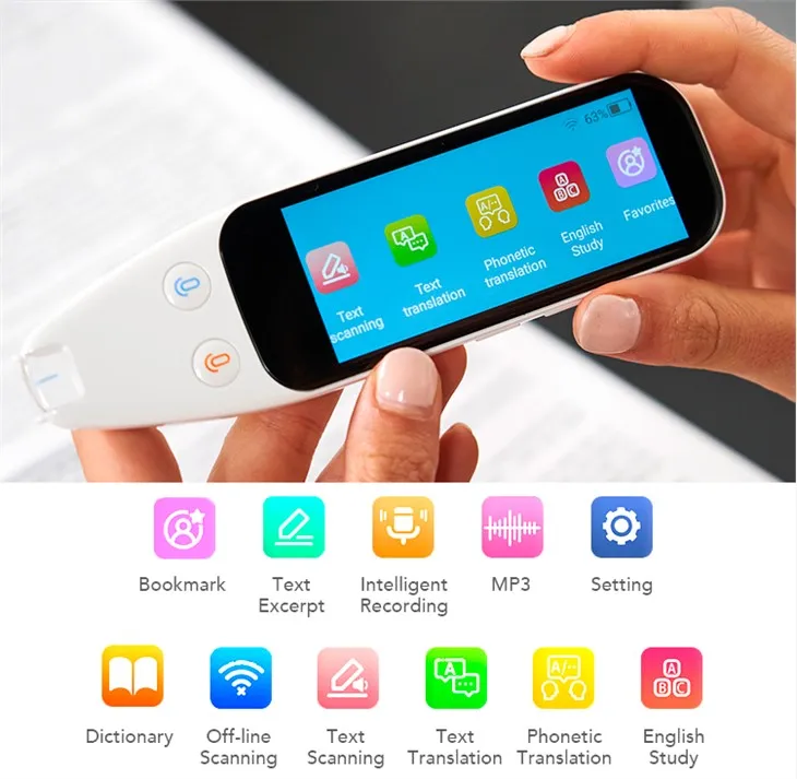 Optical Character Recognition Technology Reader Pen